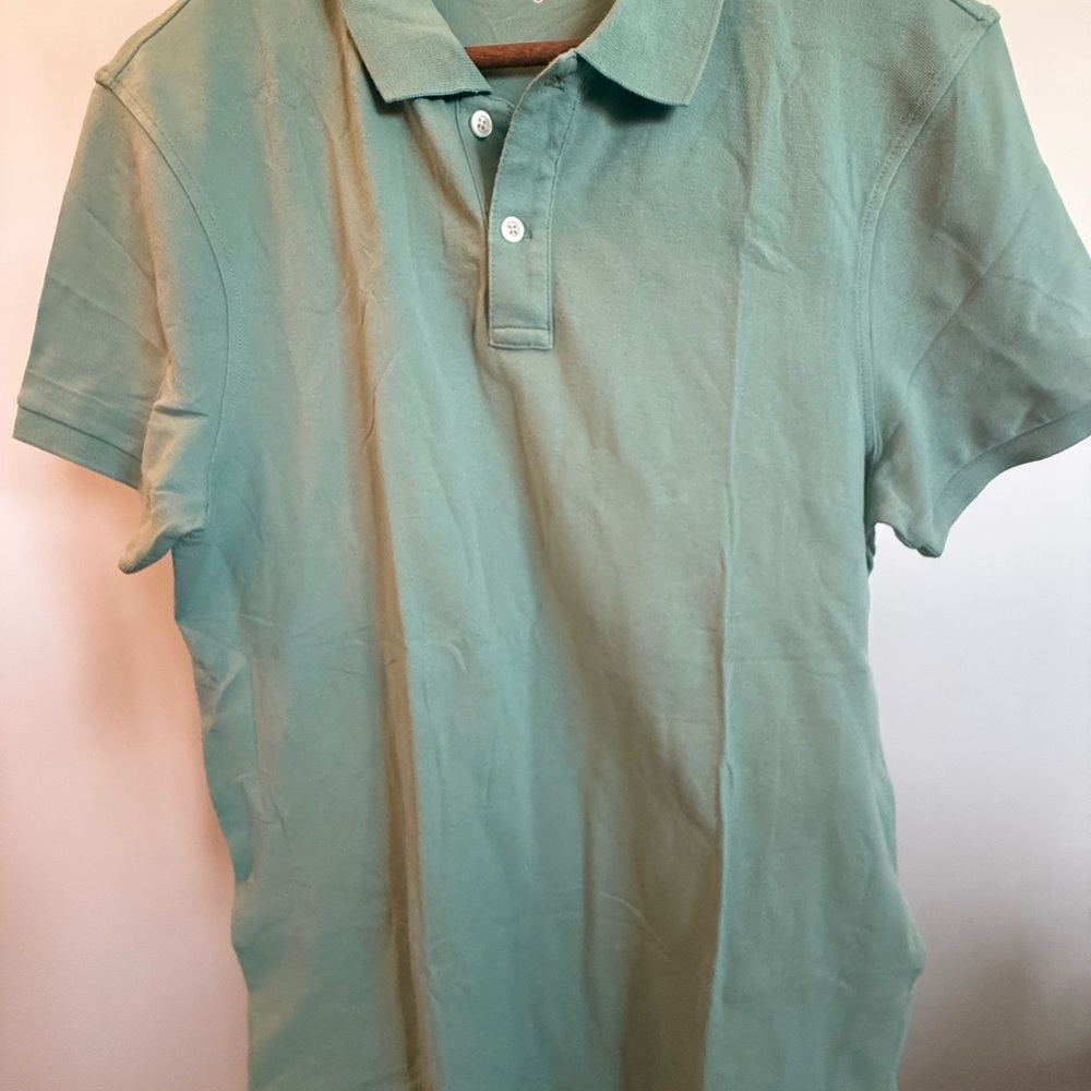 J Crew Men's Sage Green Polo Shirt - Picture 2 of 6